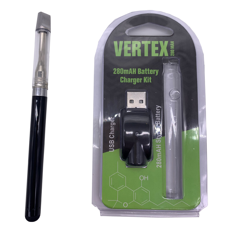 Nouă țigară electronică CBD, reîncărcabilă, 1mL, 1.2mL, ulei CBD Vape Pen